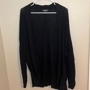 EXPRESS Black Sweater Cardigan